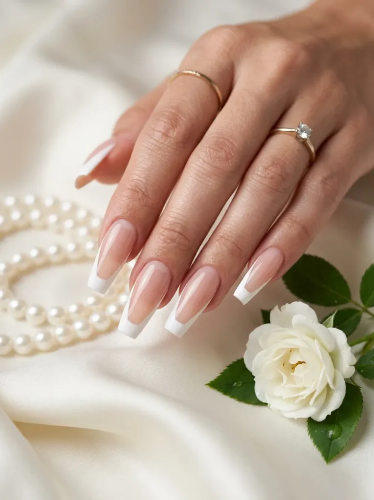 1. classic french coffin nails 202608170227