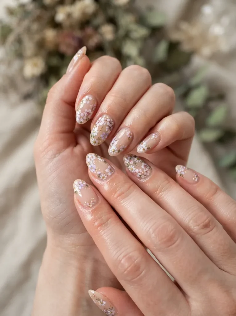 10. floral nail art 202608180613