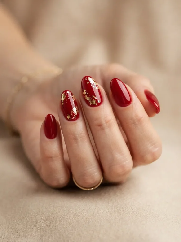 13. cherry red with gold 202608190746