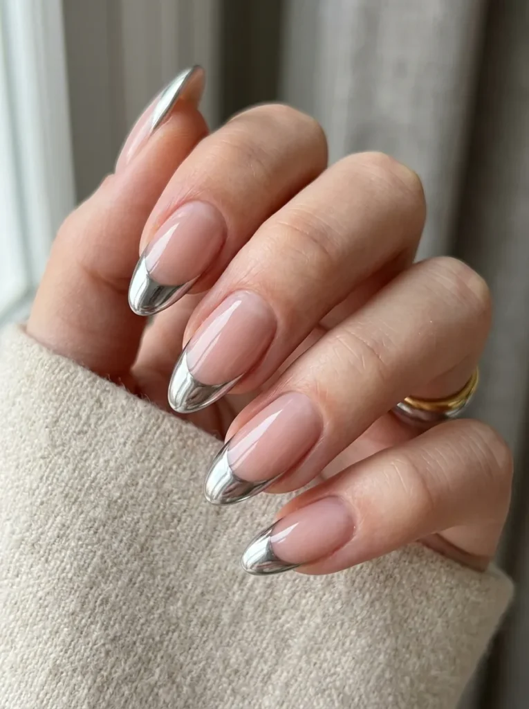 13. chrome french tips 202608170607