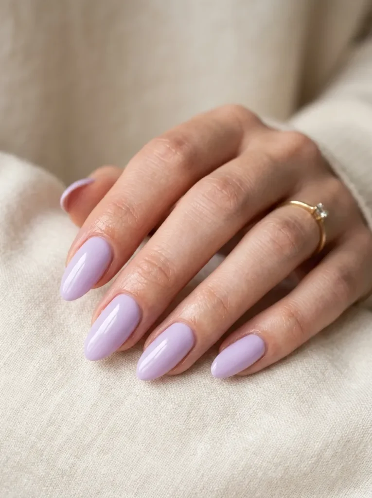 13. soft lavender nails 202608200455