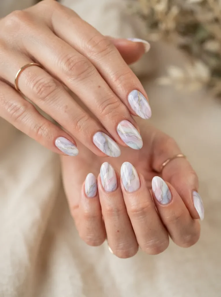14. marble nail art 202608220343