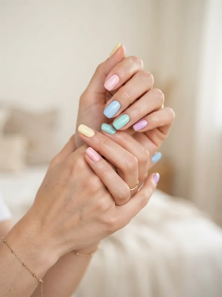 14. pastel gel nails 202608180614