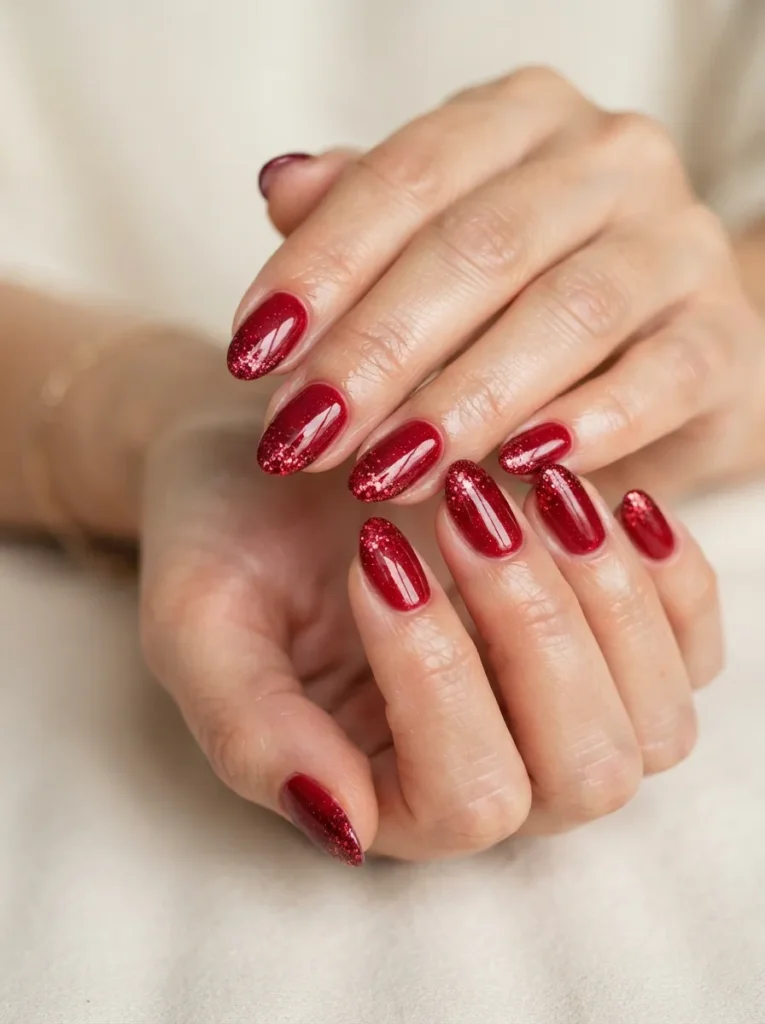 16. cherry red with glitter 202608190746