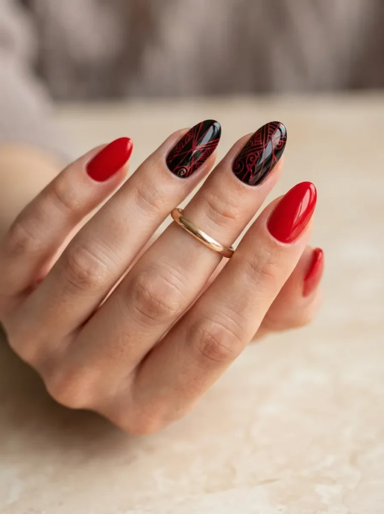 17. red and black accent 202608190135