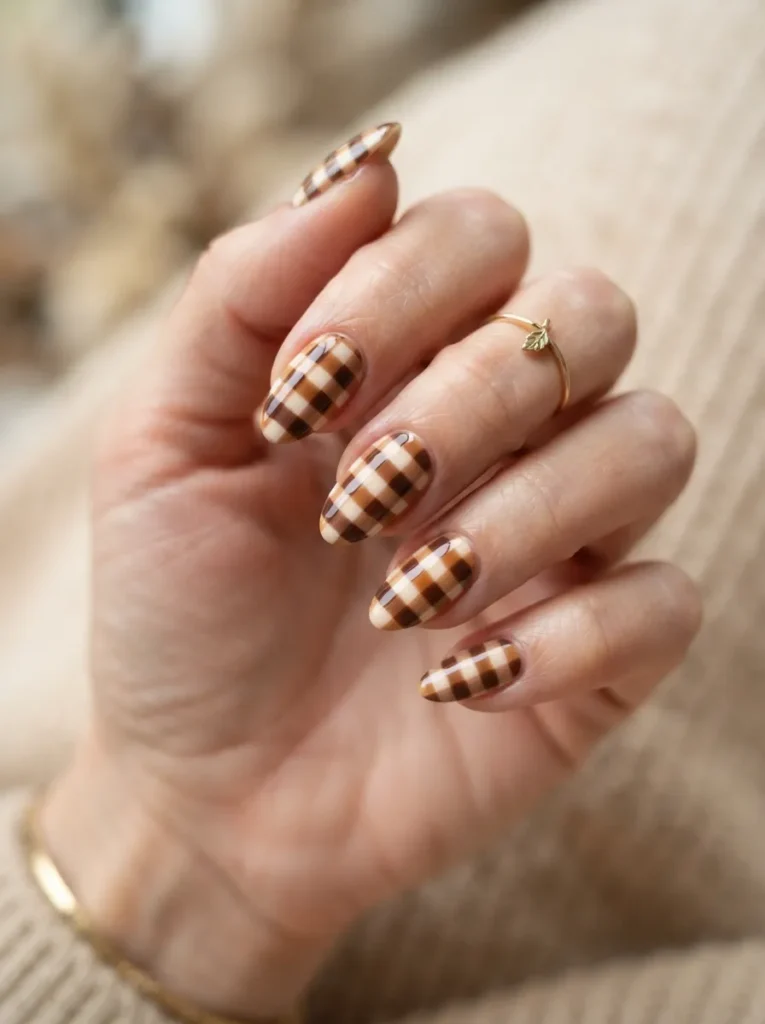 19. checkered nail art 202608190024