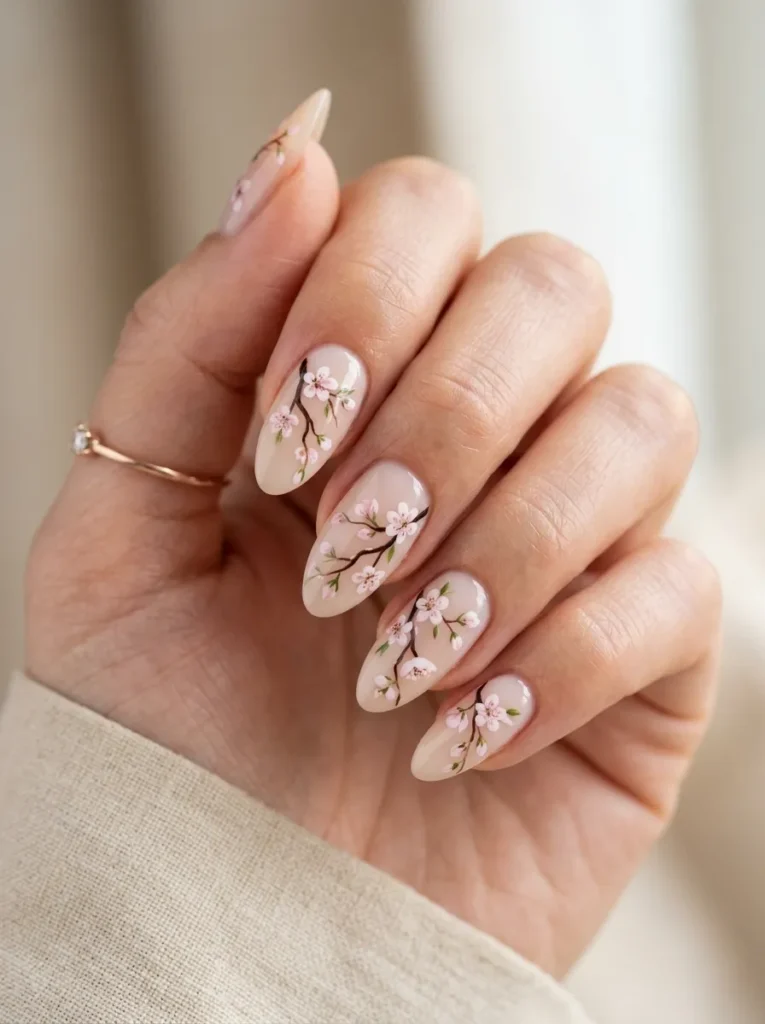 19. cherry blossom nails 202608200437