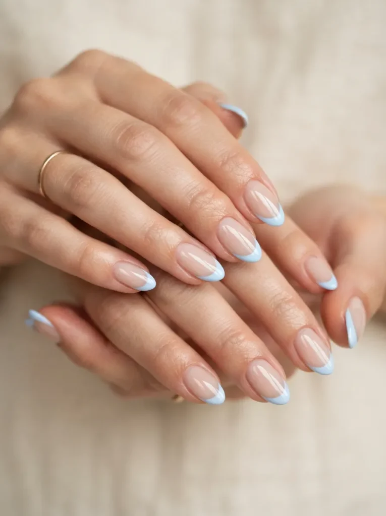 2. baby blue french tips 202608190149