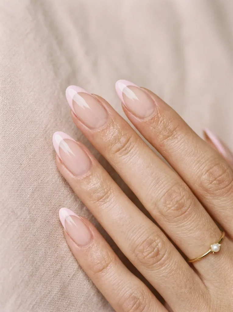 2. baby pink french tips 202608202041