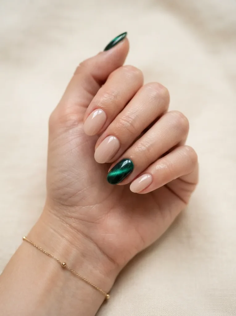 22. accent nail cat eye 202608192204