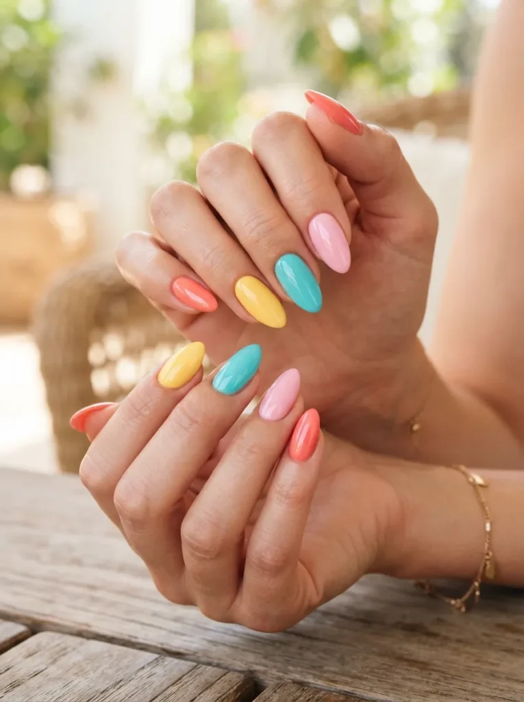 23. summer almond nails 202608180551