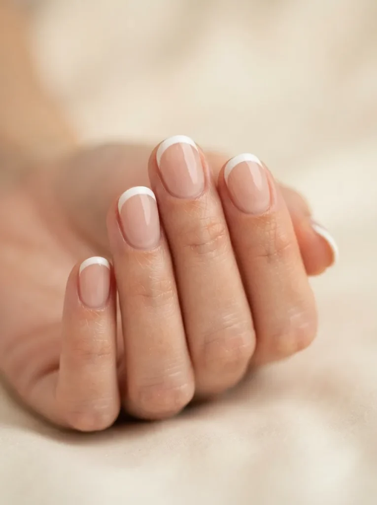 3. french tip on round 202608200141