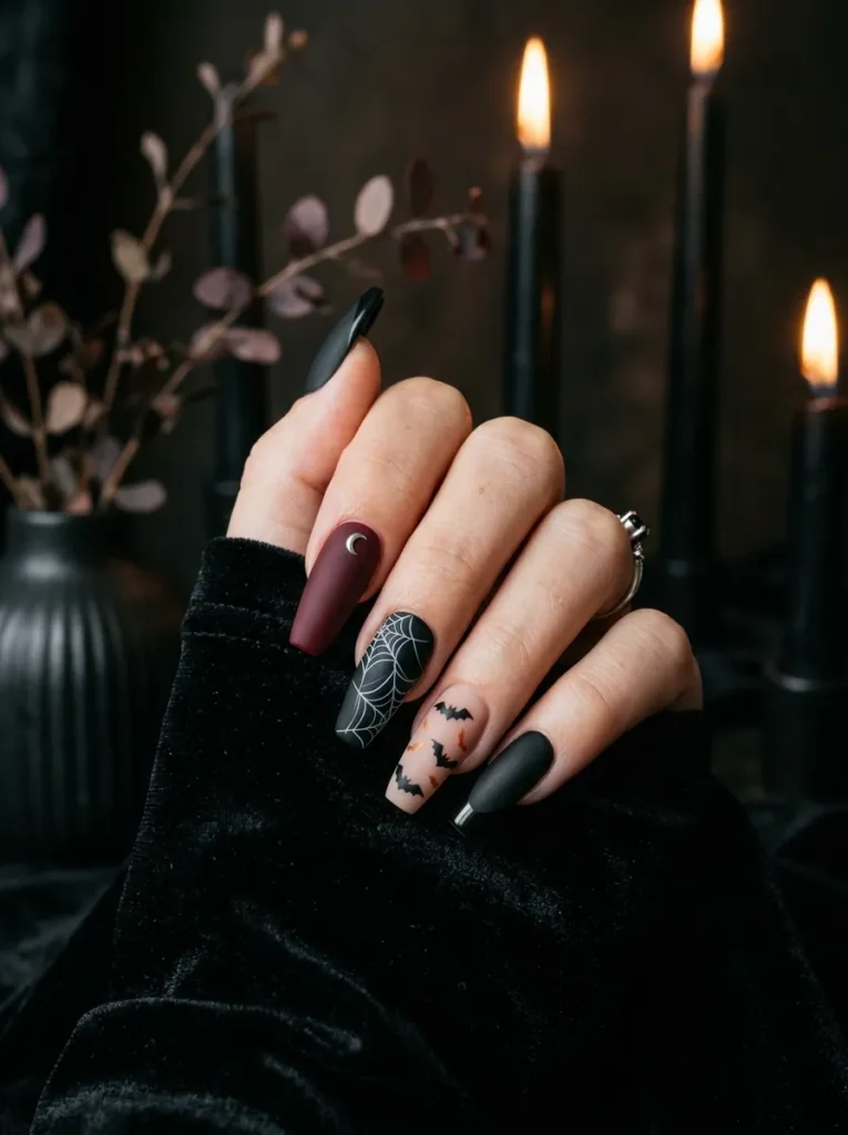 30. halloween coffin nails 202608170236