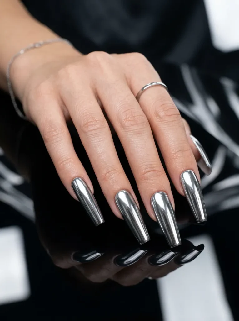 4. chrome coffin nails 202608170228