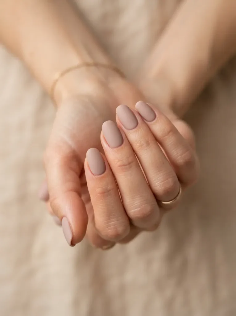4. matte finish nails 202608182247
