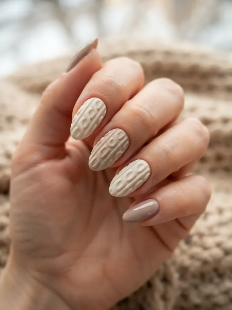 6. cozy knit nail art 202608190159