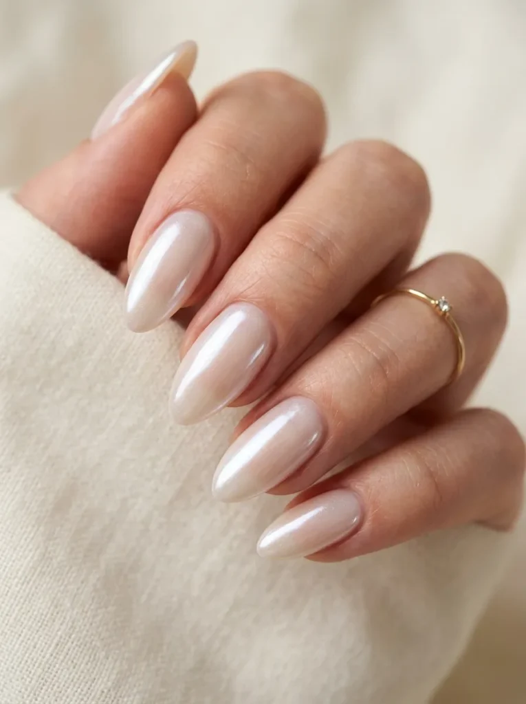 6. glazed donut nails 202608202129