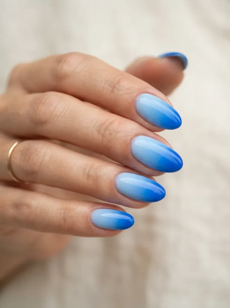 7. blue ombre nails 202608190149