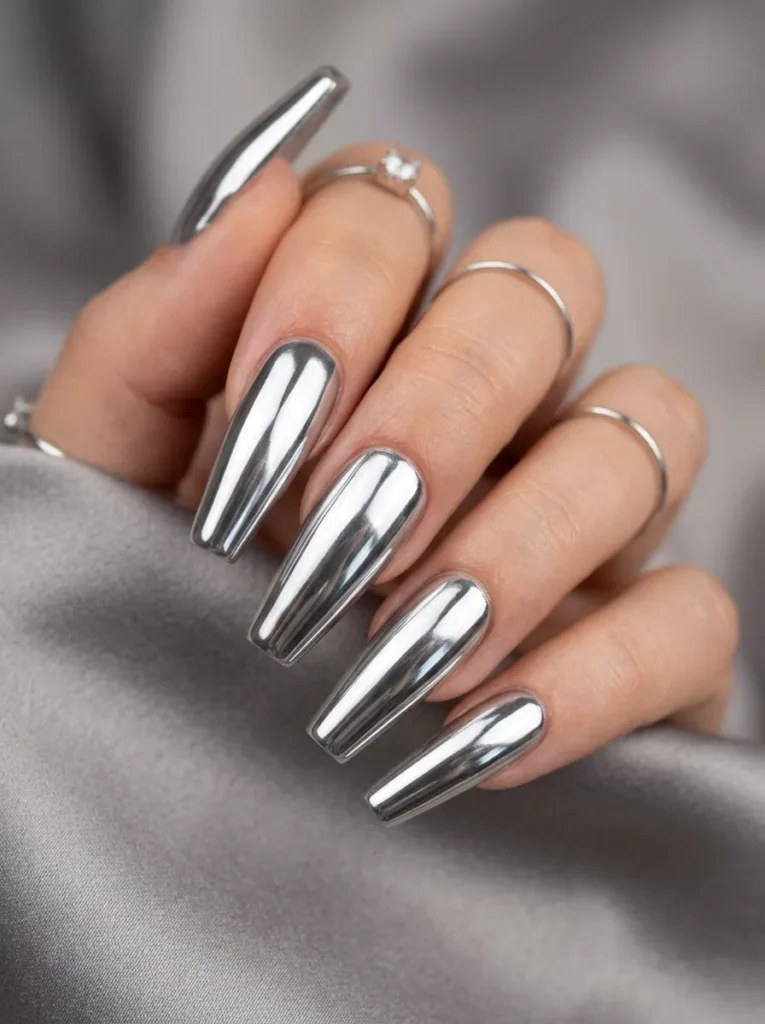 8. mirror chrome coffin nails 202608170628
