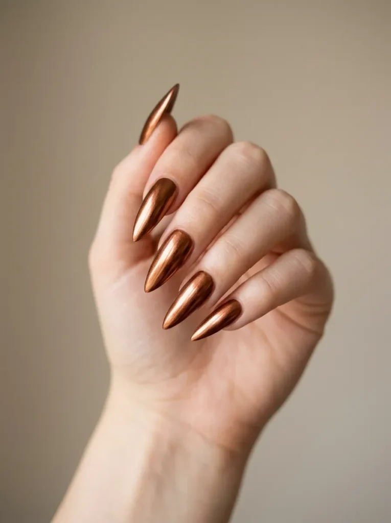 9. copper metallic stiletto 202608170628