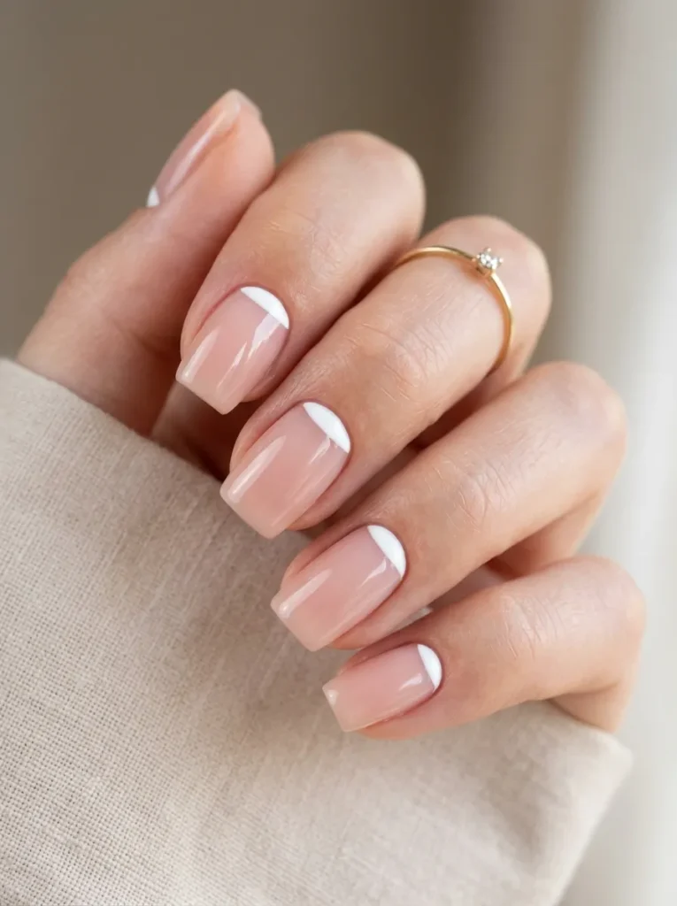 9. reverse french manicure 202608170606