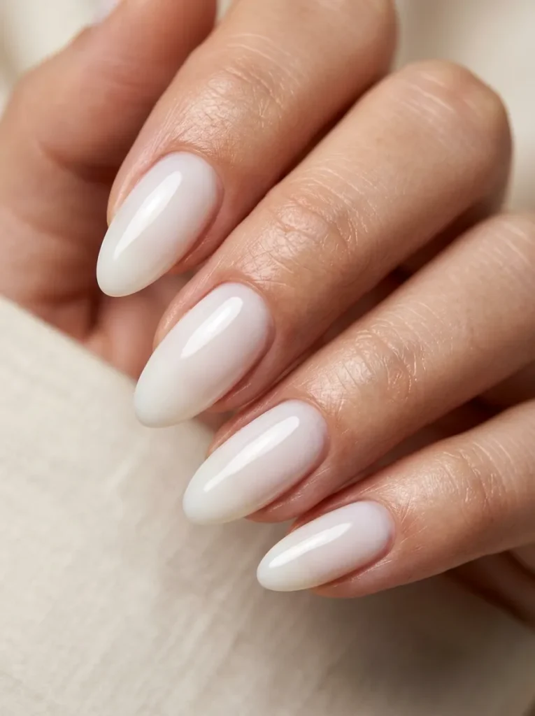 10. milky glass nails 202608210255