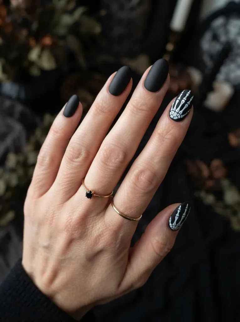 14. skeleton hand nails 202608210516