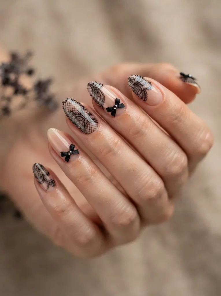 15. black lace with a 202608192124