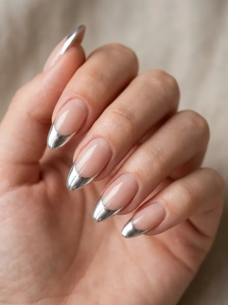 15. chrome french tips 202608200207