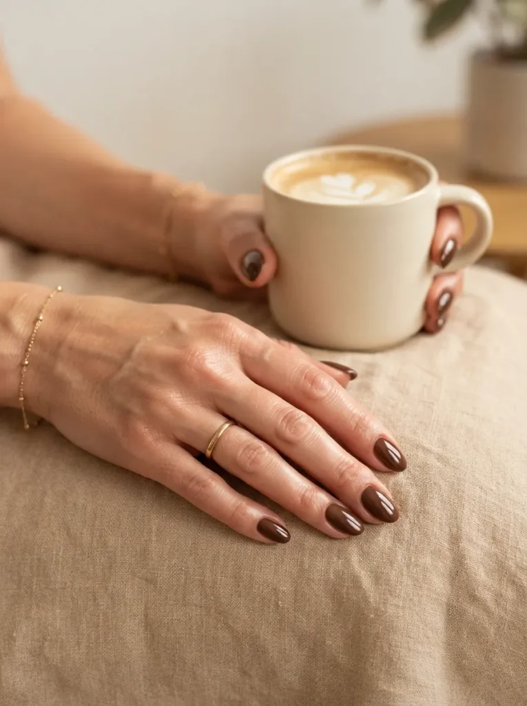 16. coffee brown oval 202608170752