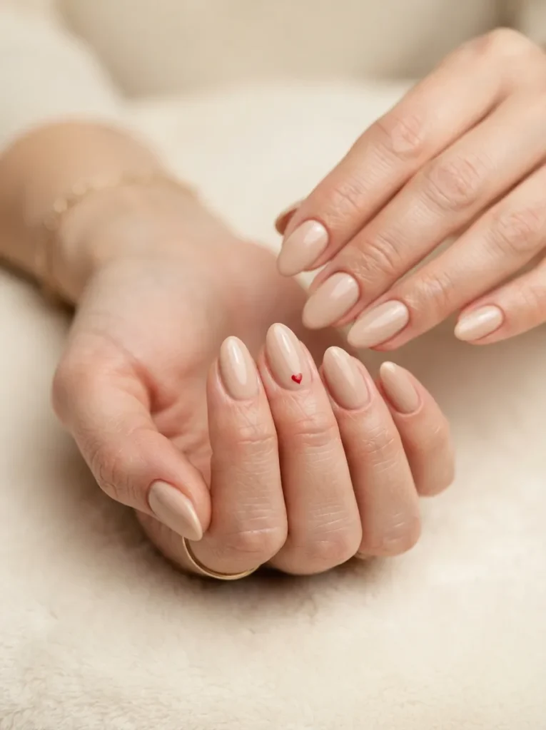 16. nude nails with a 202608220148
