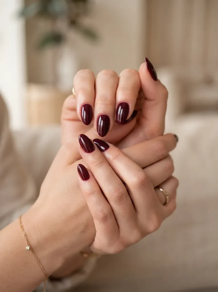 17. deep burgundy nails 202608220148