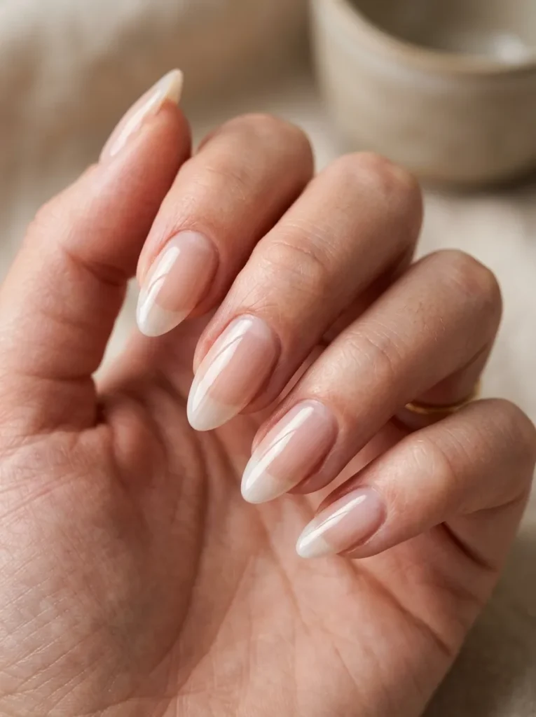 18. glass nail look 202608202059