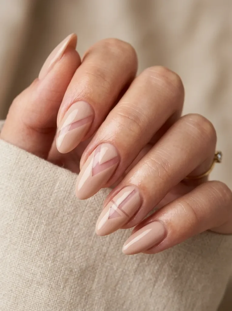 18. negative space manicure 202608200517