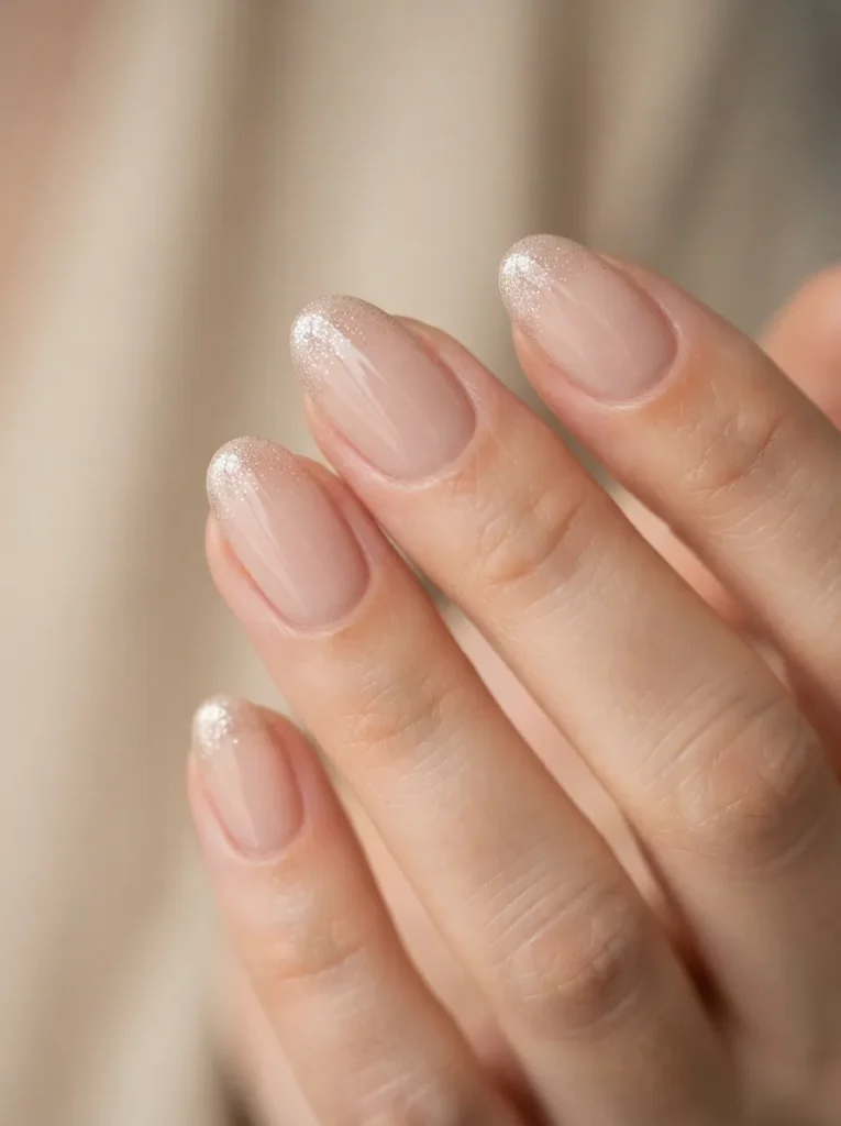 19. oval nails with subtle 202608170753