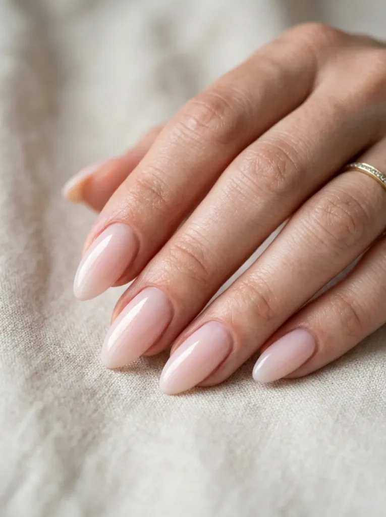2. milky pink nails 202608202111