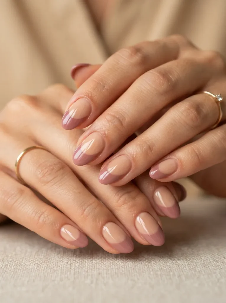 20. two tone oval nails 202608170753