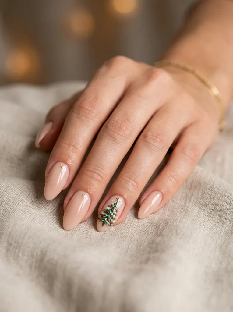 21. christmas tree nails 202608210502