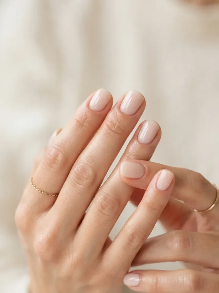 3. milky nude nails 202608210523