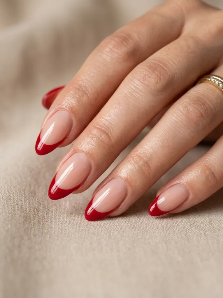 3. red french tips 202608210458