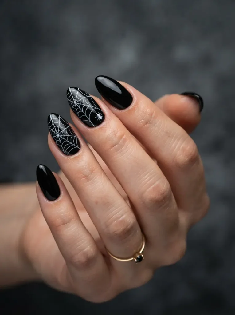 3. spider web nails 202608210514