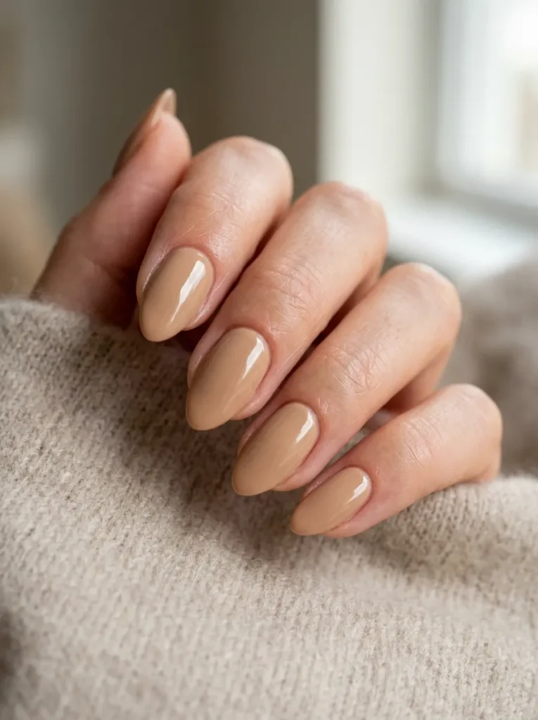 3. warm beige manicure 202608200514