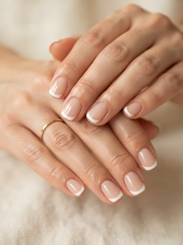 4. nude french tips 202608210523