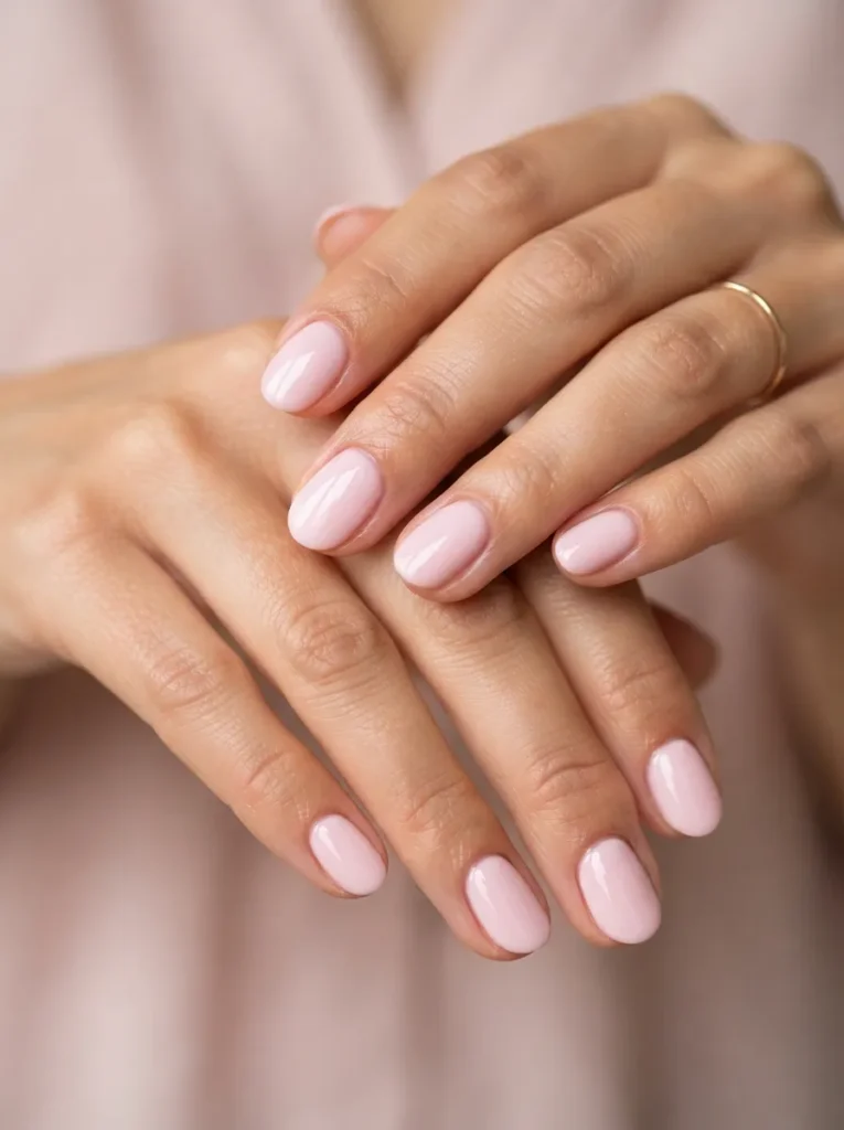 5. baby pink nails 202608220146
