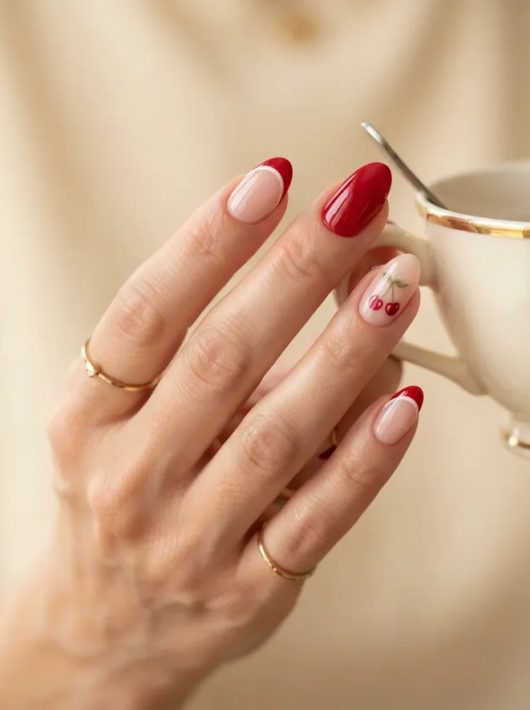 5. cherry duo nails 202608220445