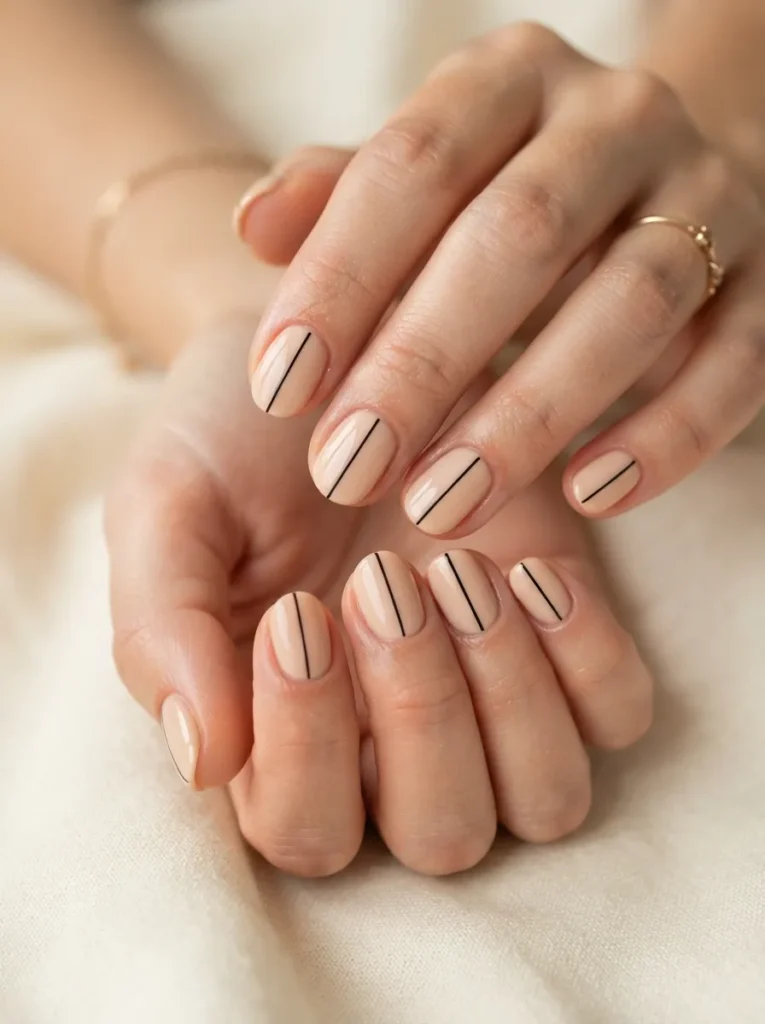 5. single line accent nails 202608220429