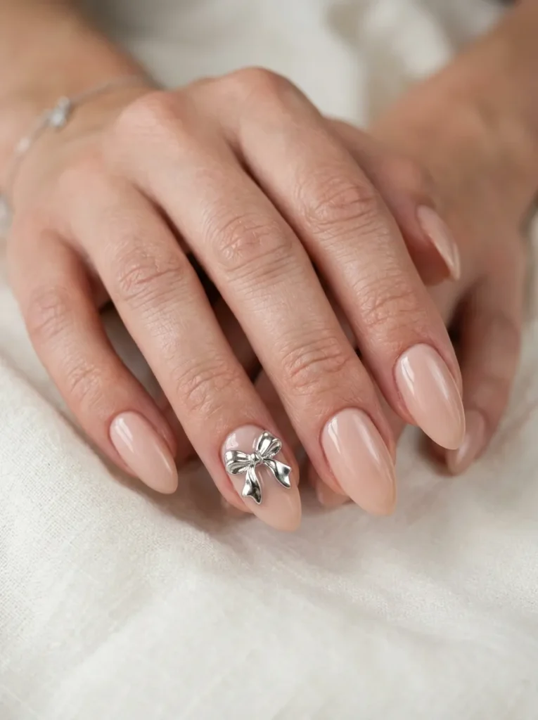 6. chrome bow accent nail 202608202041