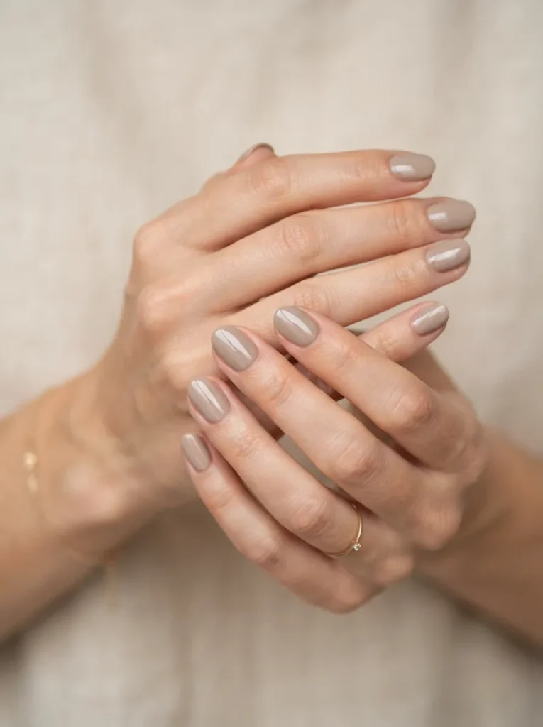 6. taupe nude nails 202608210523