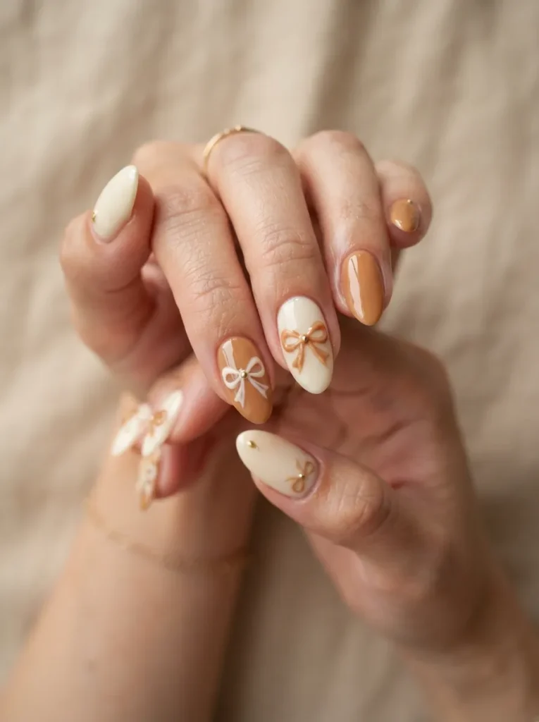 7. cream and caramel bow 202608192122