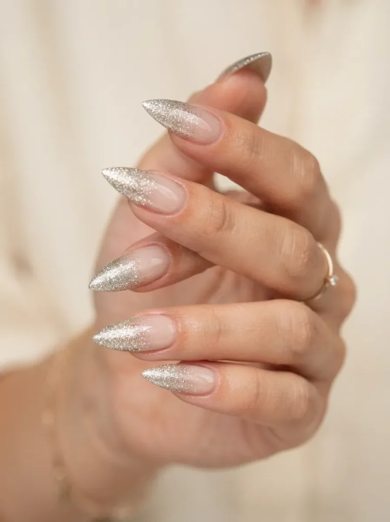 7. glitter ombre stiletto nailsstiletto 202608192215